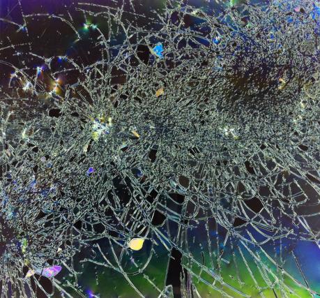 Somewhere when a butterfly flutters ….Chaos 2013 Quantum Painting 60x60x3cm